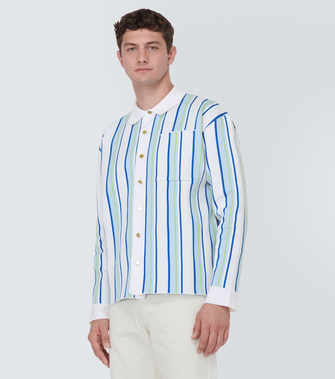 La Chemise Maille Polo striped shirt | Jacquemus