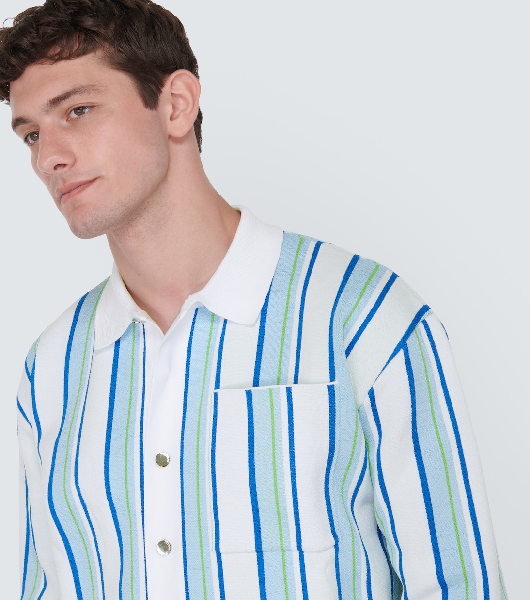 La Chemise Maille Polo striped shirt | Jacquemus