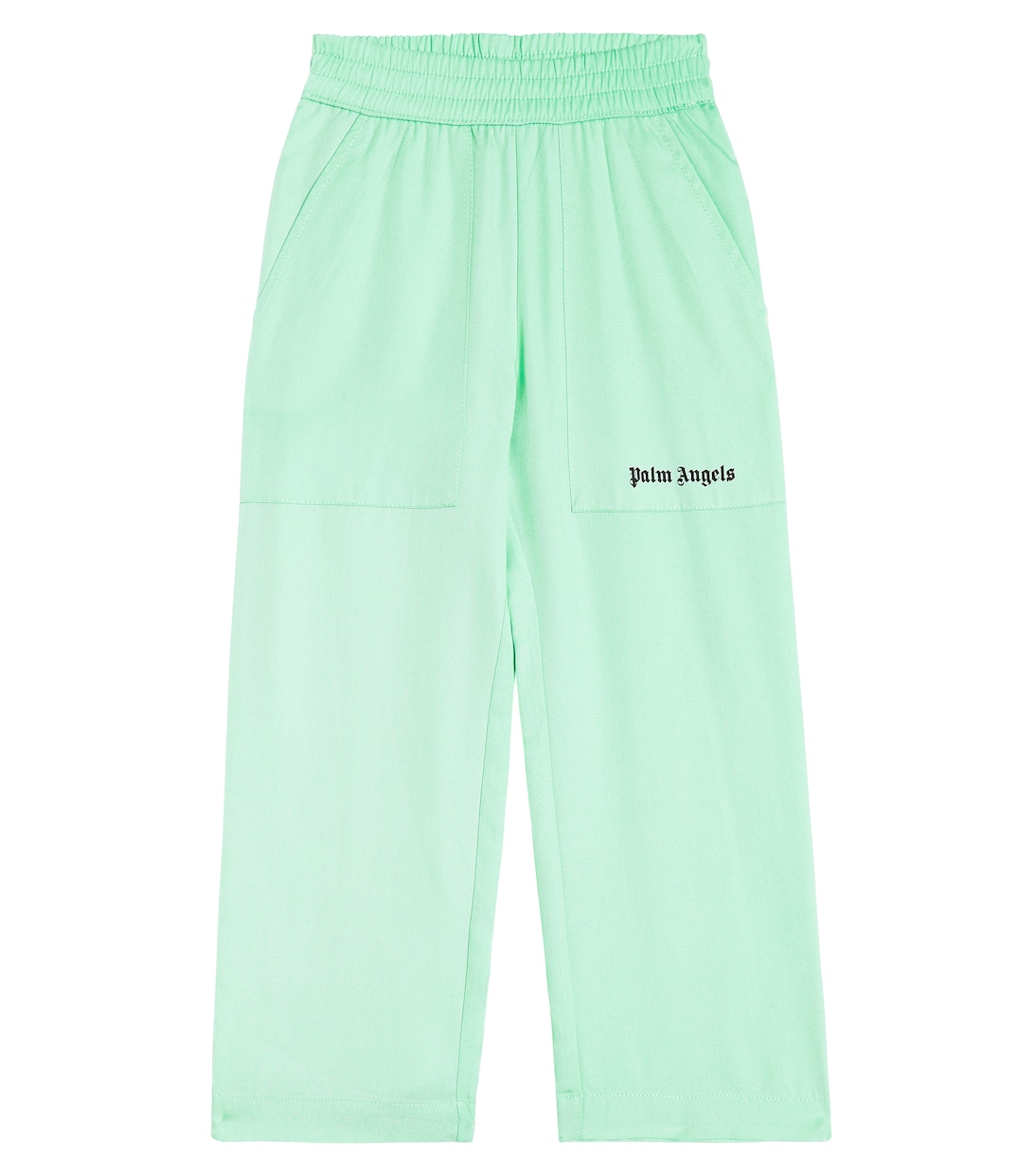 Logo striped sweatpants | Palm Angels Kids