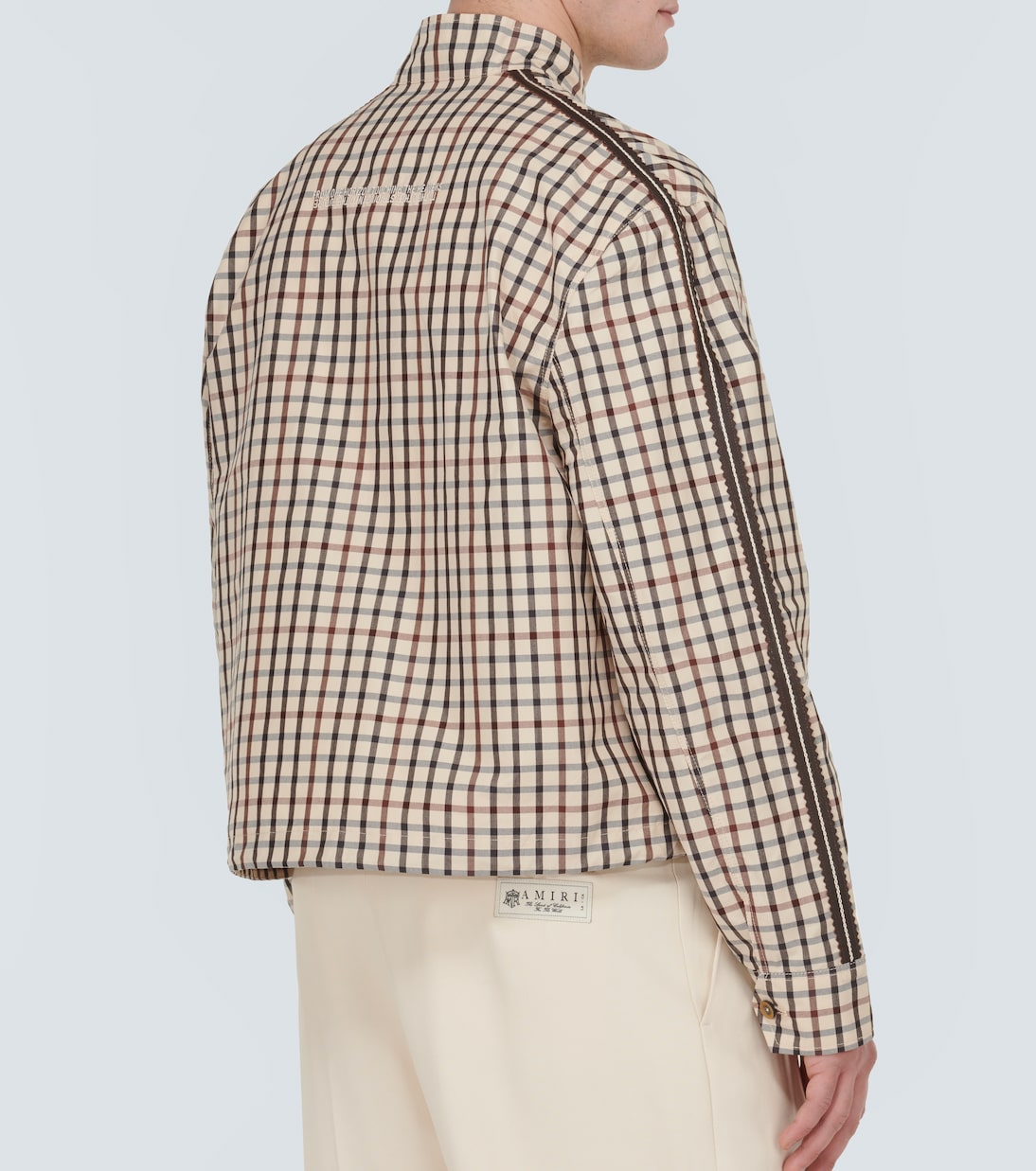 Path Harrington checked cotton jacket | Wales Bonner