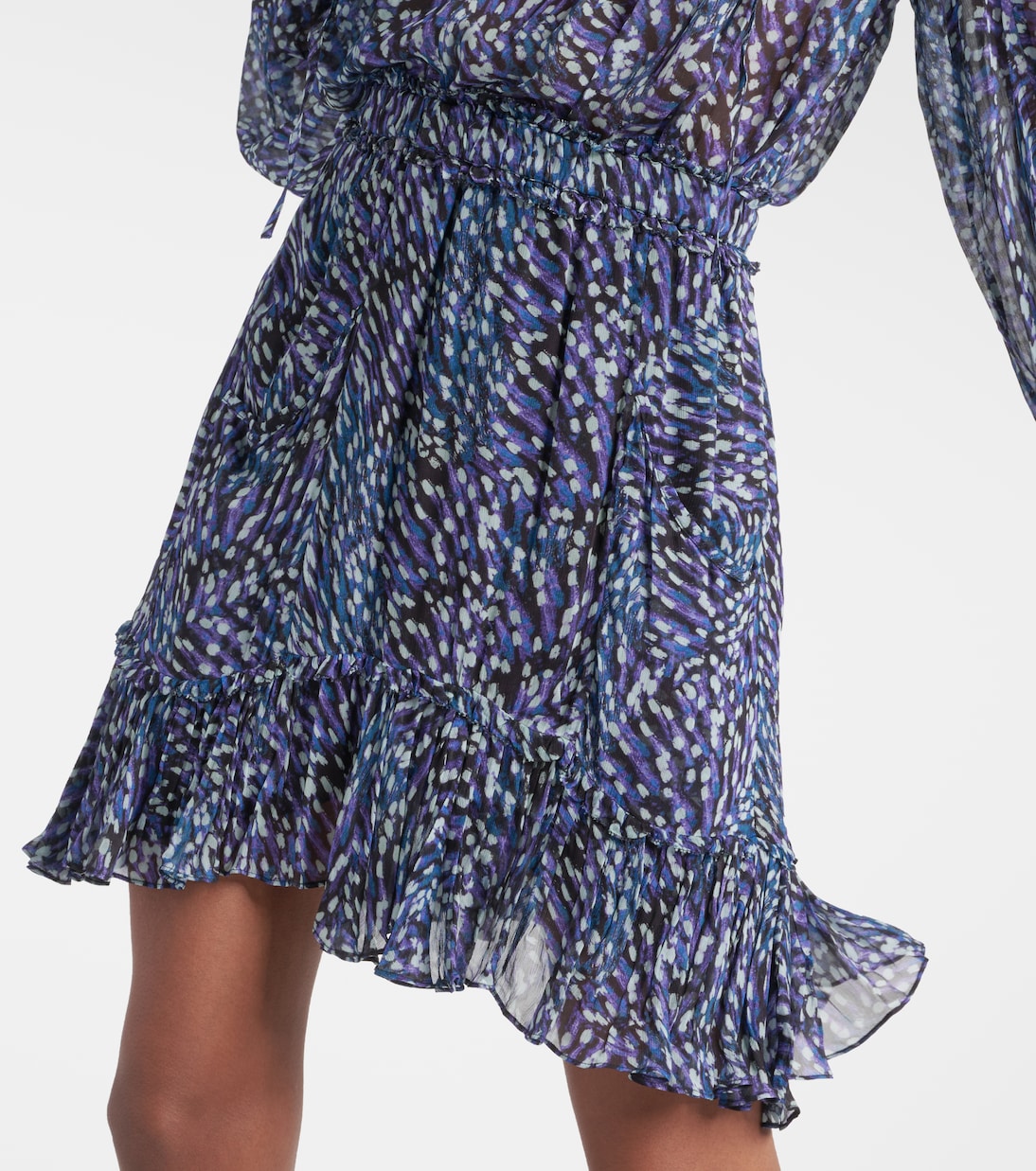 Minifalda Viera asimétrica estampada | Marant Etoile