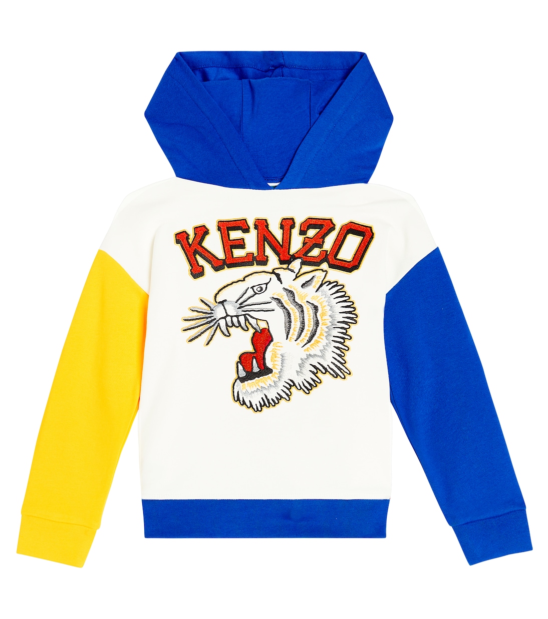 Printed cotton jersey hoodie  | Kenzo Kids