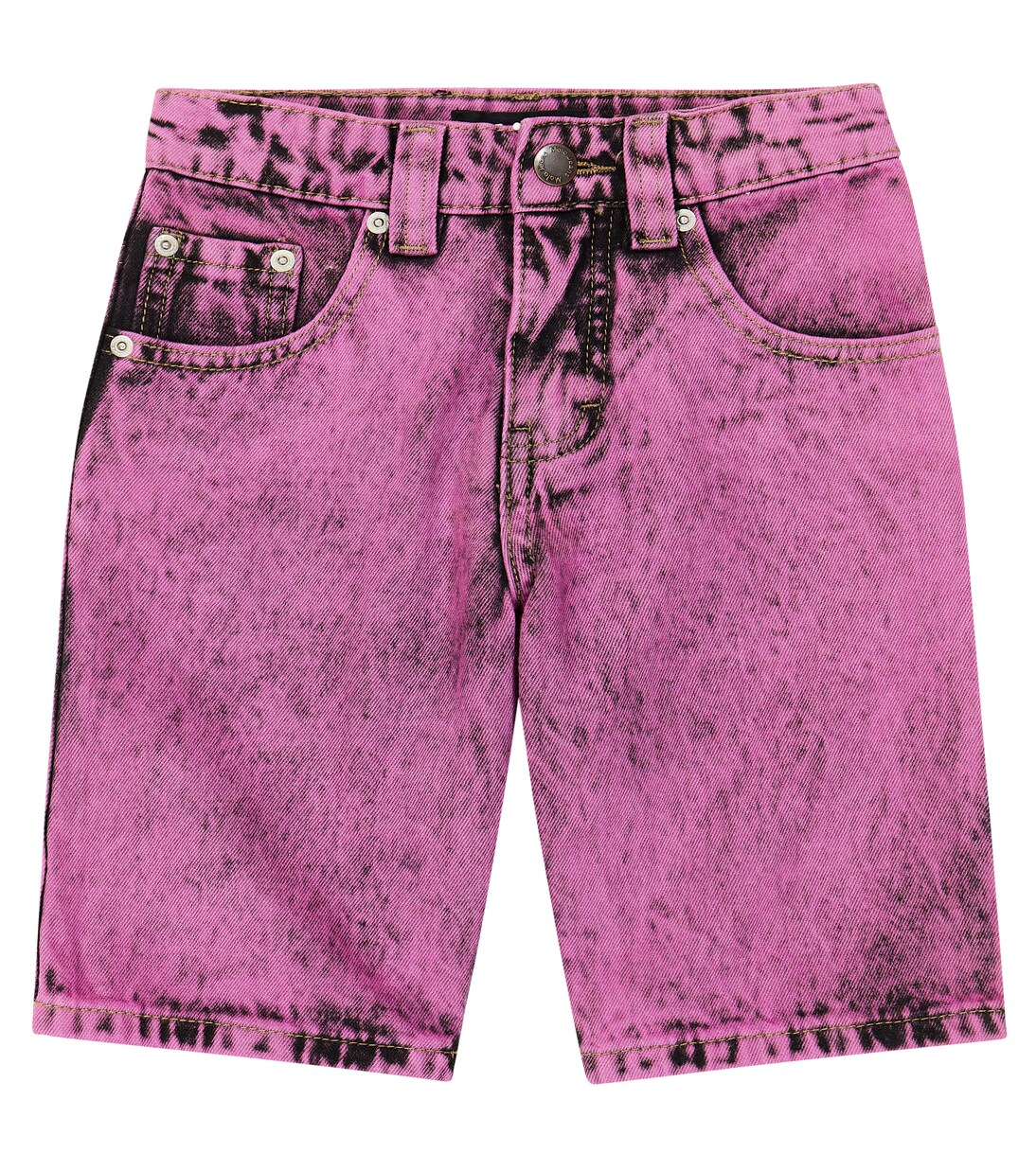 Art denim Bermuda shorts  | Molo