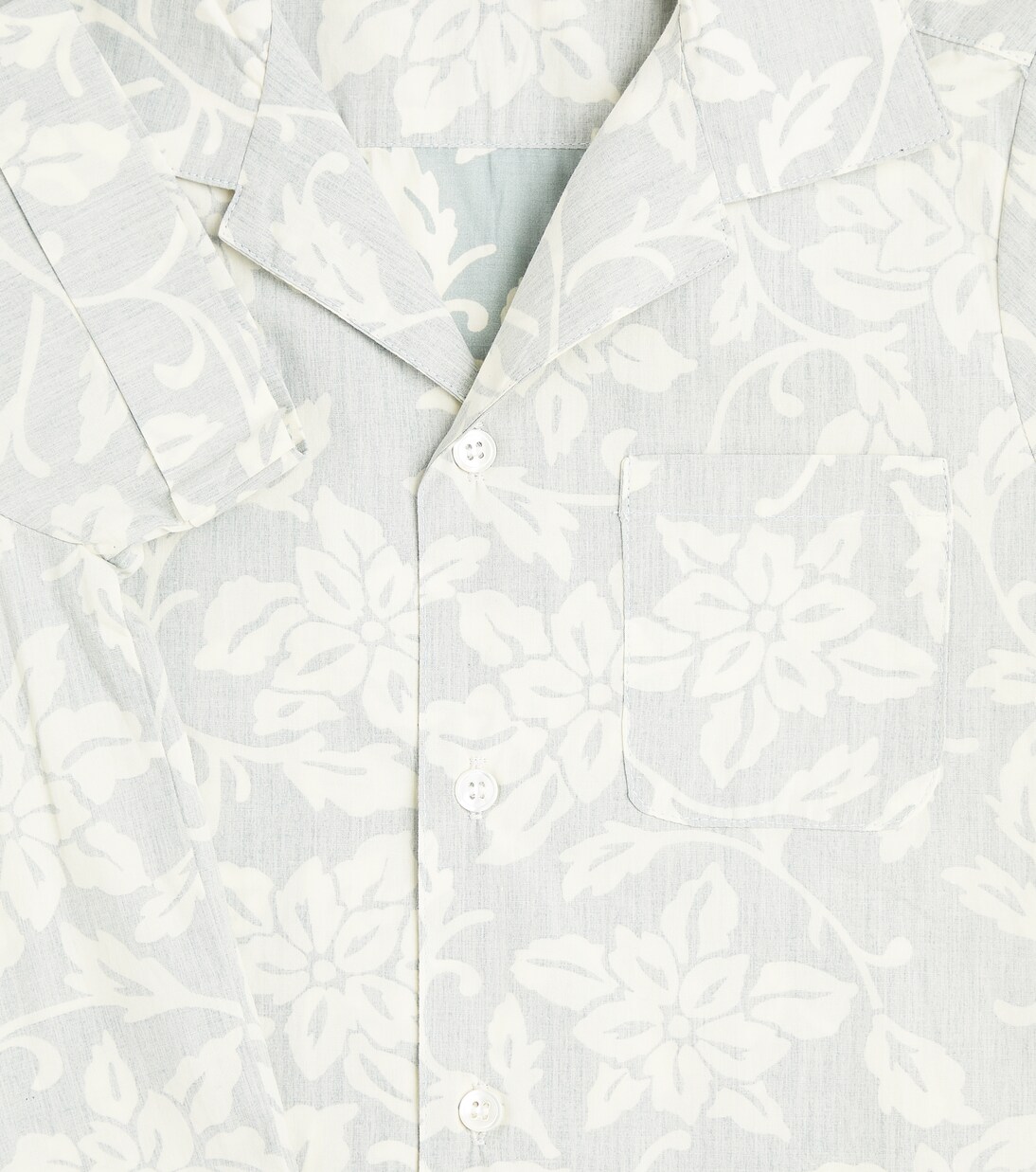 Steve floral cotton shirt  | Bonpoint