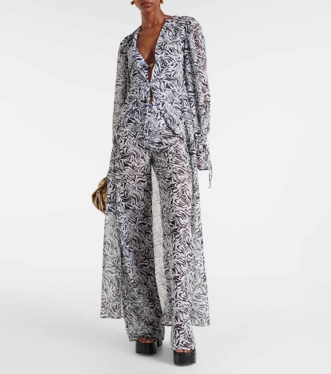 Bedruckter Badeanzug Amur | Bananhot