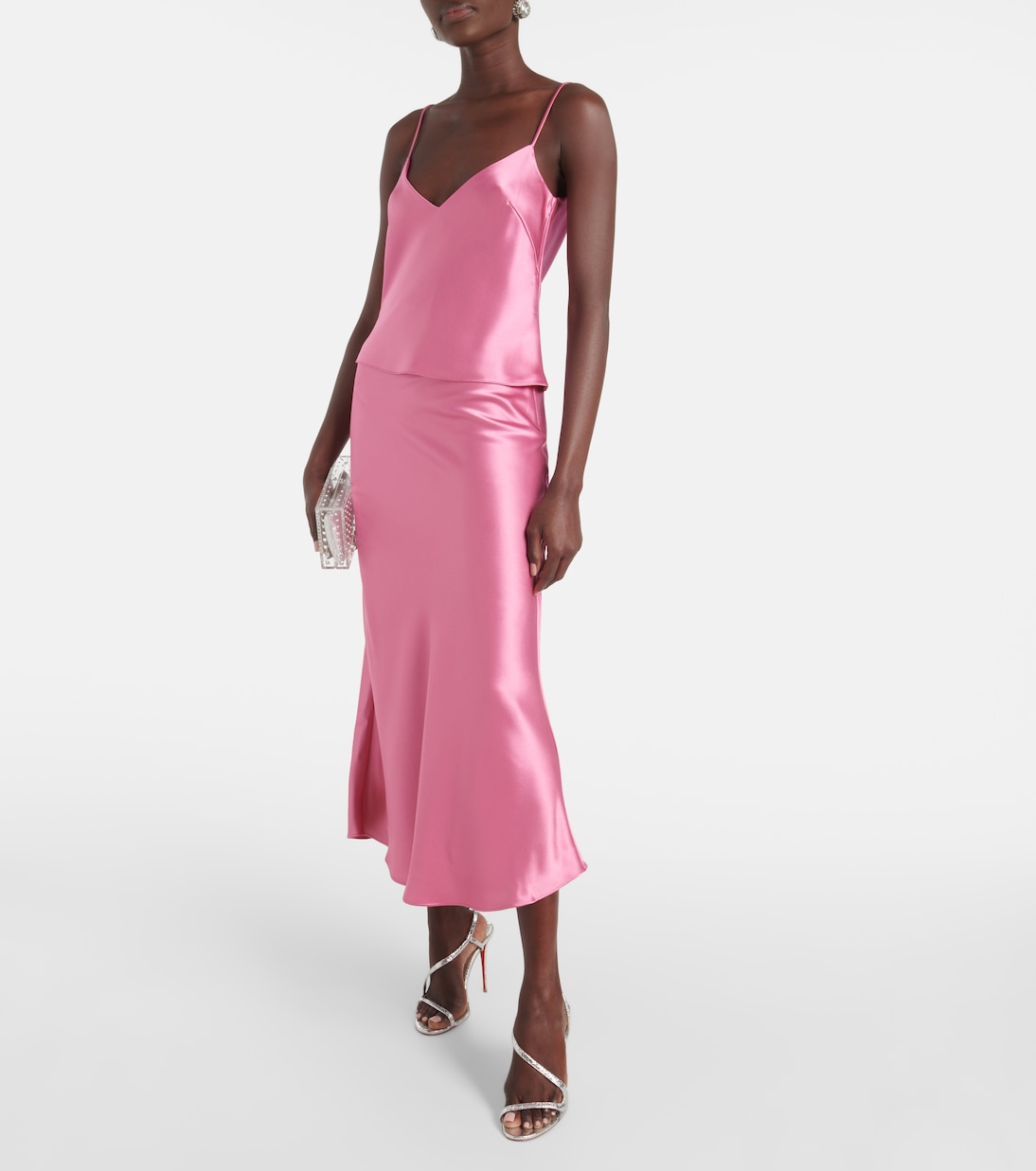 Top Ischia aus Satin | Galvan