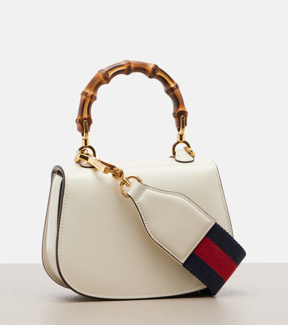 Henkeltasche Gucci Bamboo 1947 Mini aus Leder | Gucci