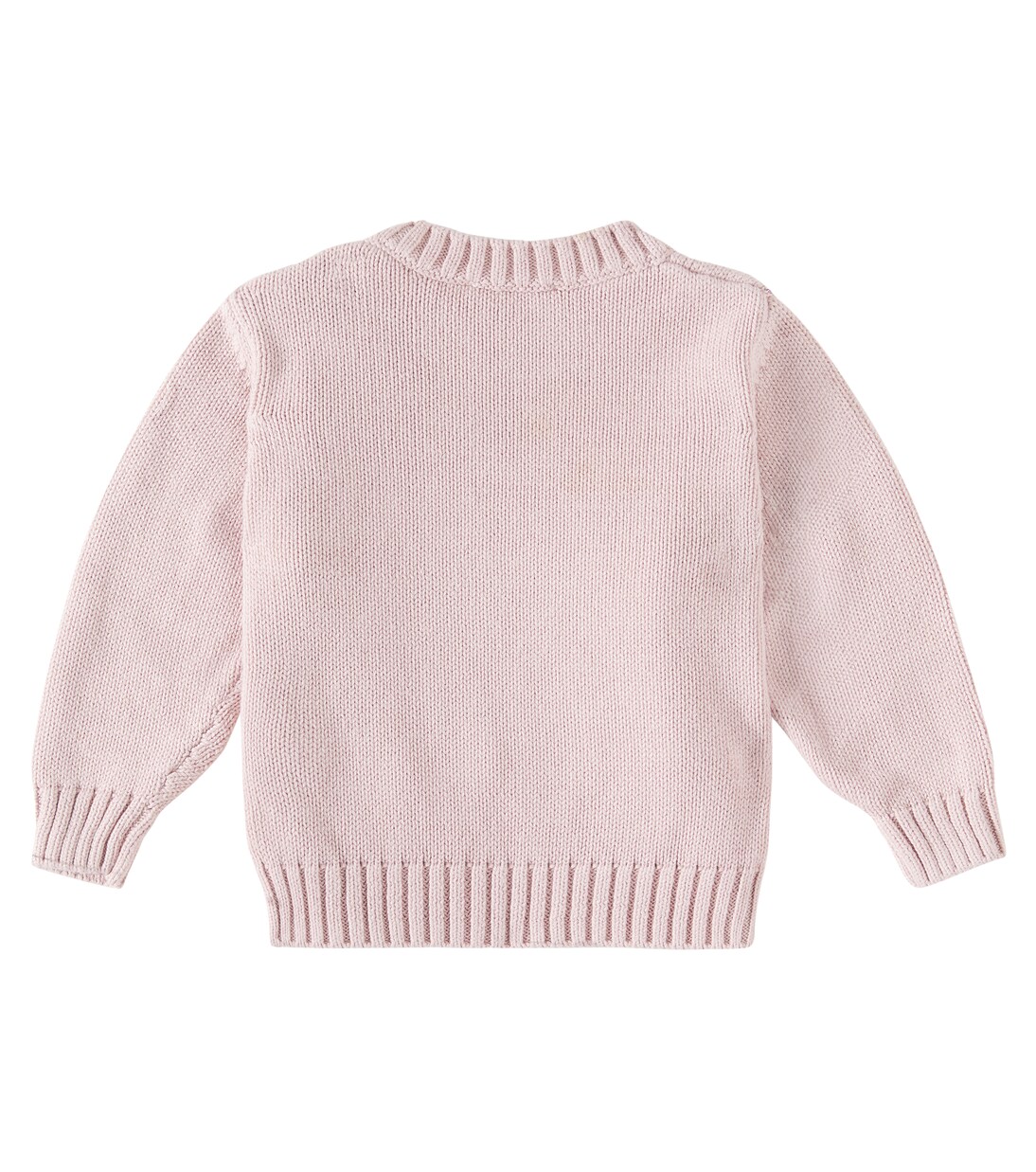 Baby embroidered cotton sweater | Il Gufo