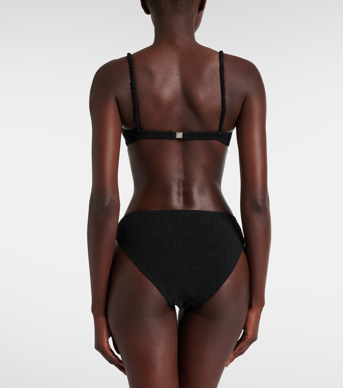 Smocked bikini top | Toteme