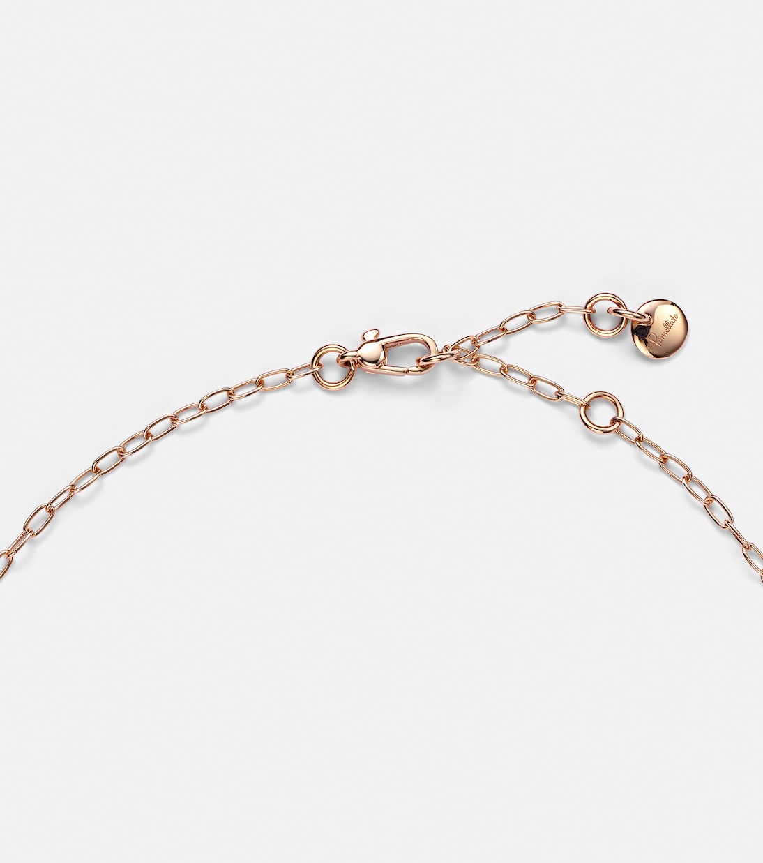 Iconica 18kt rose gold pendant necklace with diamonds | Pomellato