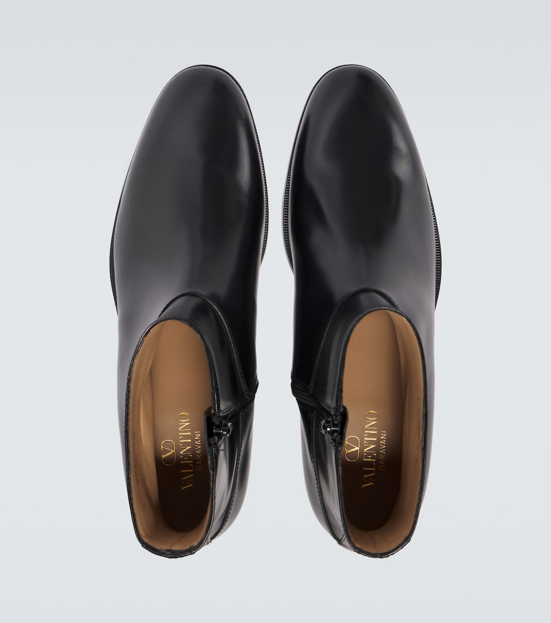 VLogo leather ankle boots | Valentino Garavani