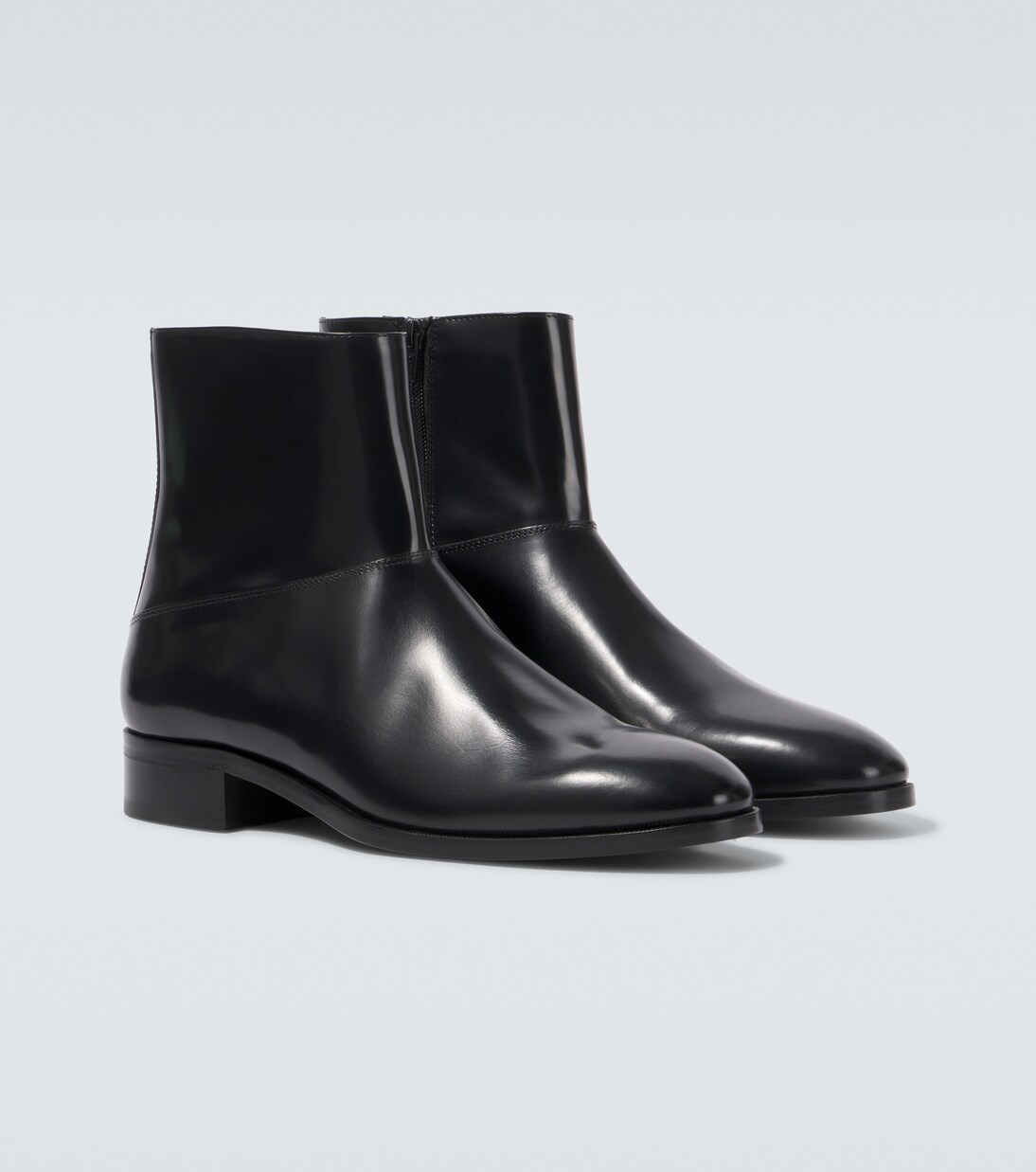 VLogo leather ankle boots | Valentino Garavani