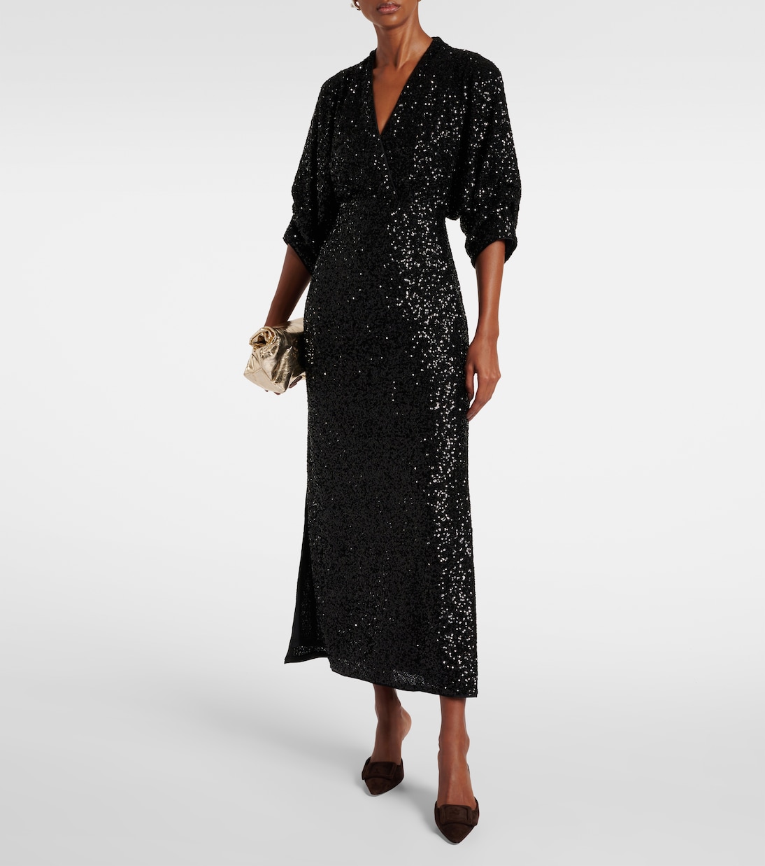 Robe longue Jessel à sequins | Diane von Furstenberg