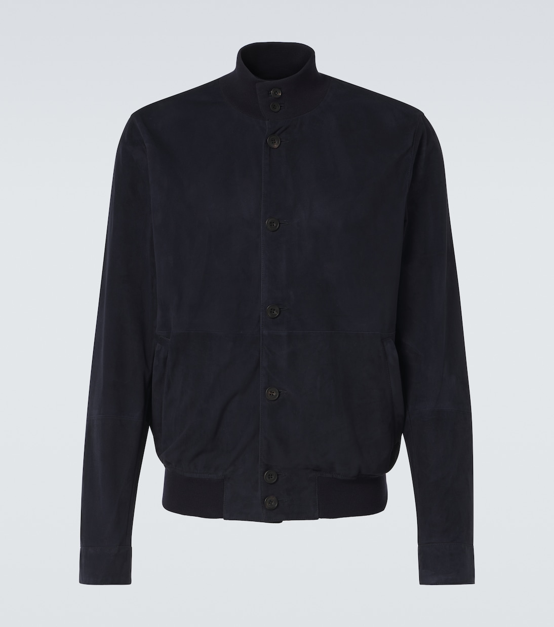 Suede bomber jacket | Rubinacci