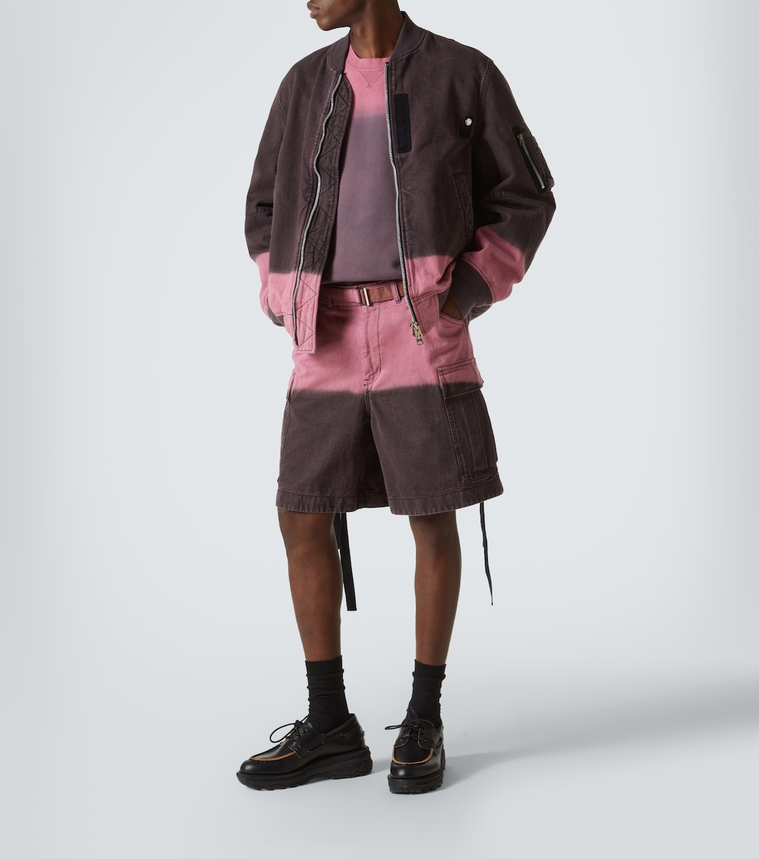 Ombré cotton blouson | Sacai