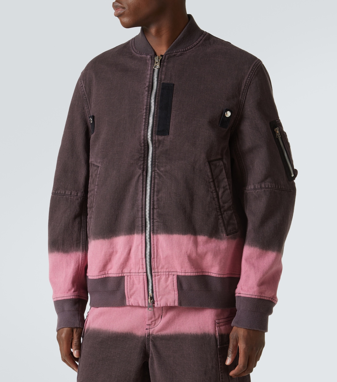 Ombré cotton blouson | Sacai