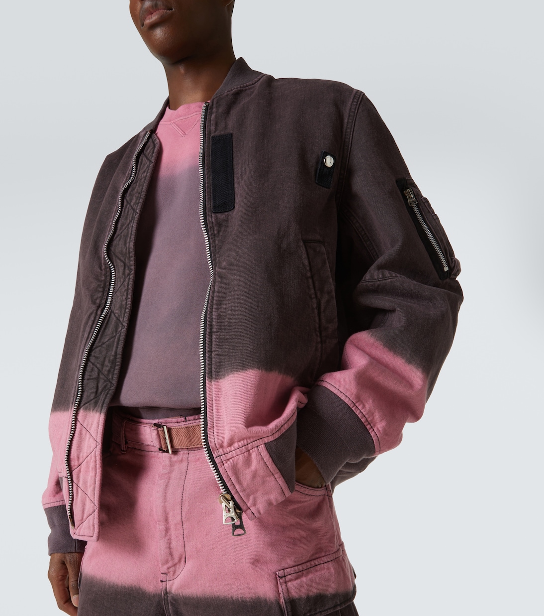 Ombré cotton blouson | Sacai
