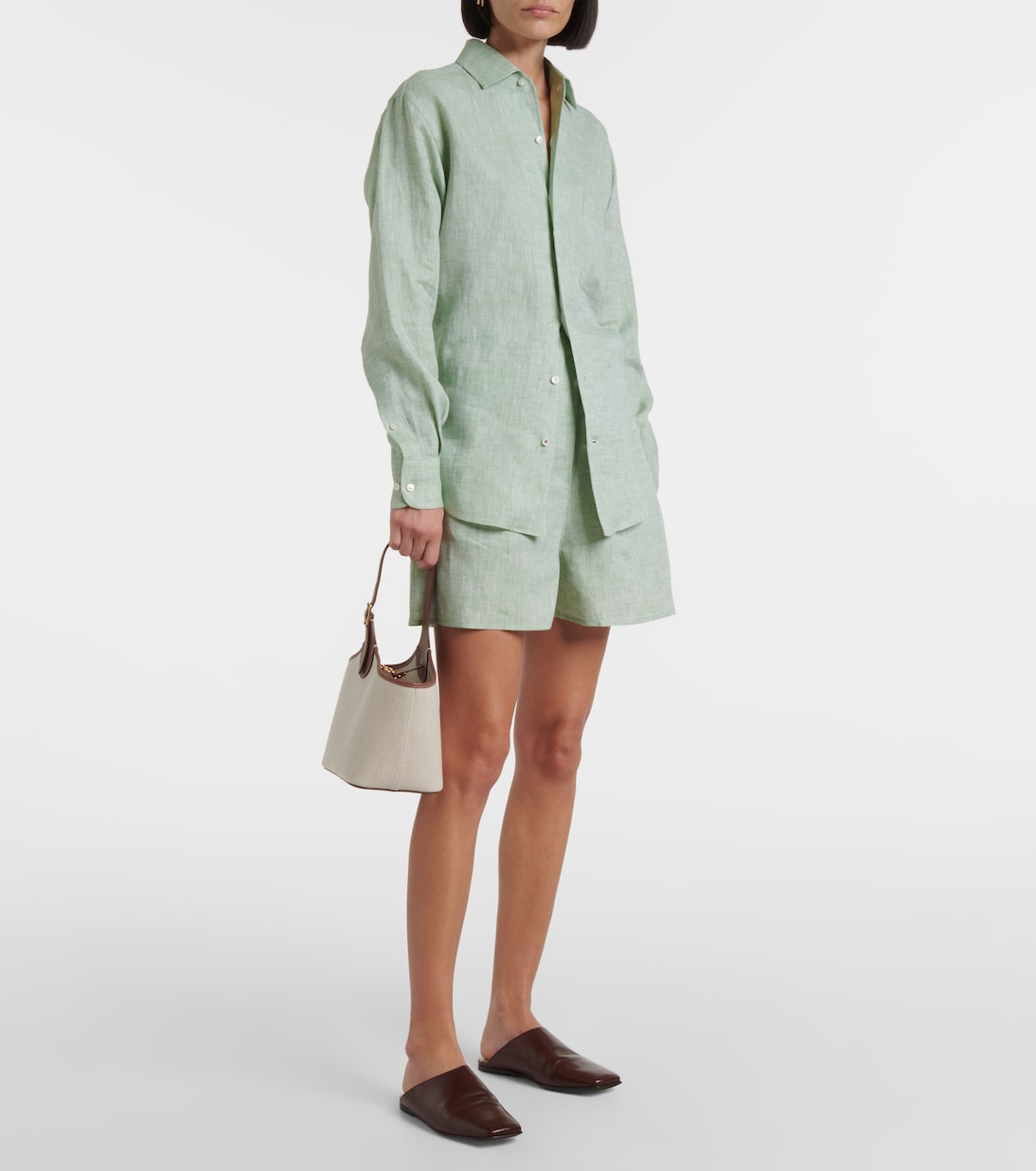 Camicia André in lino | Loro Piana