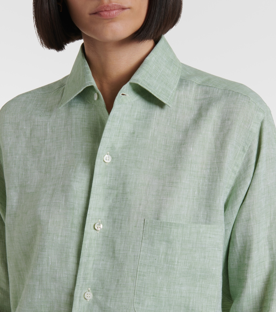 Camicia André in lino | Loro Piana