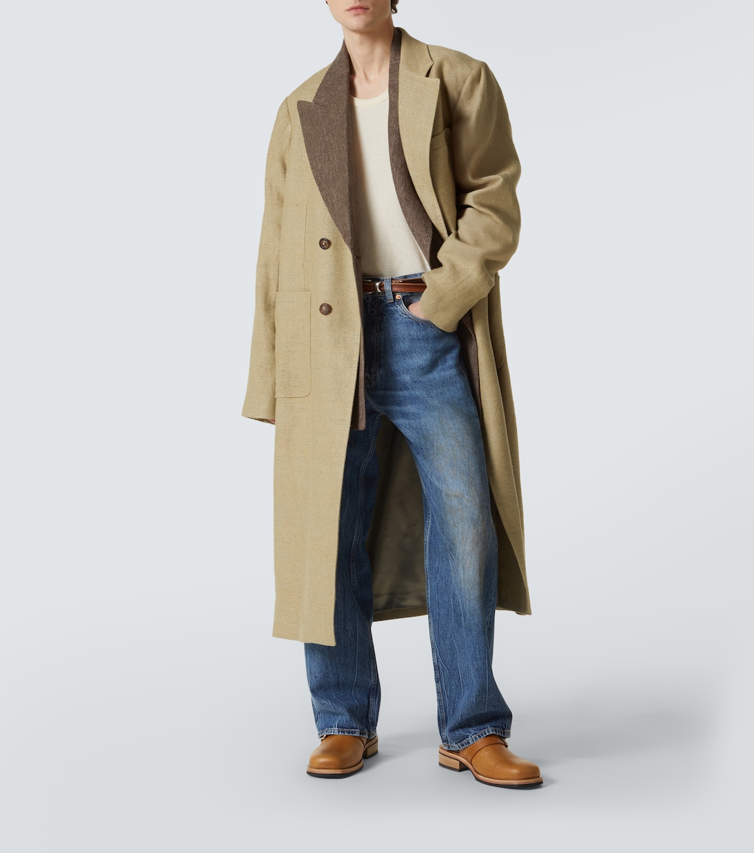 Third Cut distressed wide-leg jeans | Our Legacy