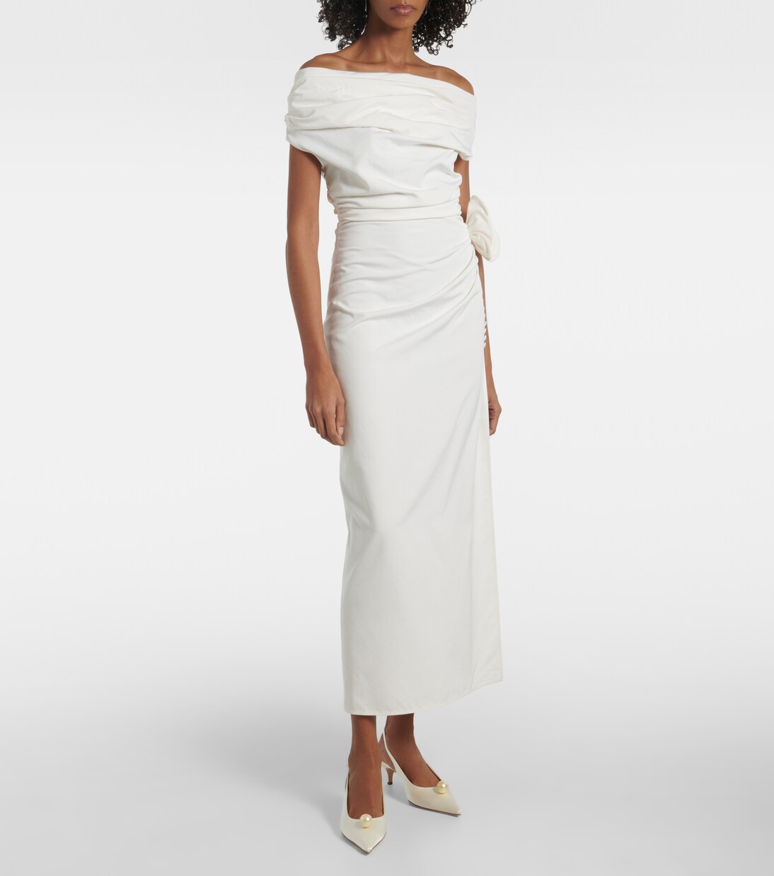 Escarpins slingback en satin | Magda Butrym