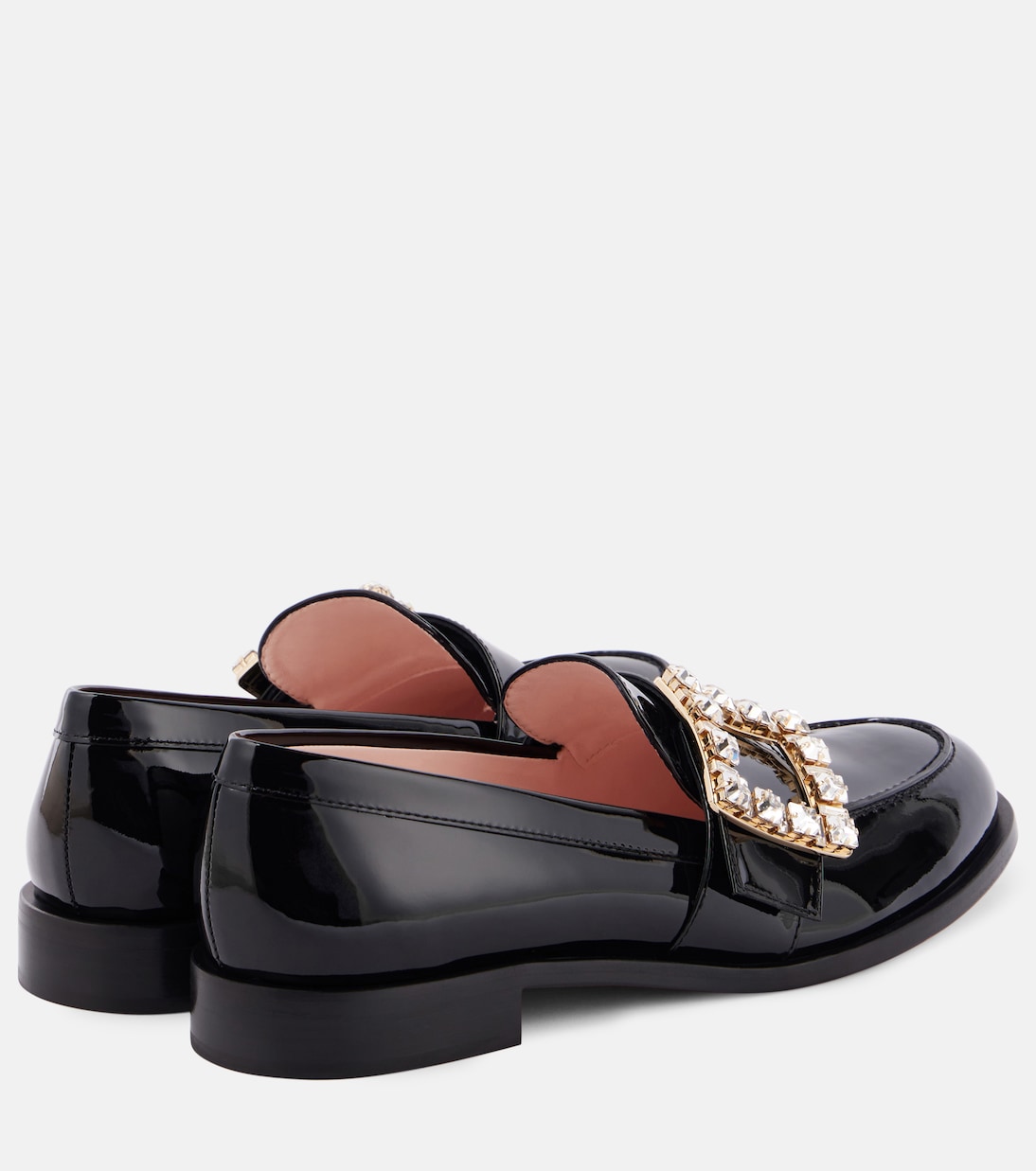 Loafers Très Vivier aus Lackleder mit Kristallen | Roger Vivier