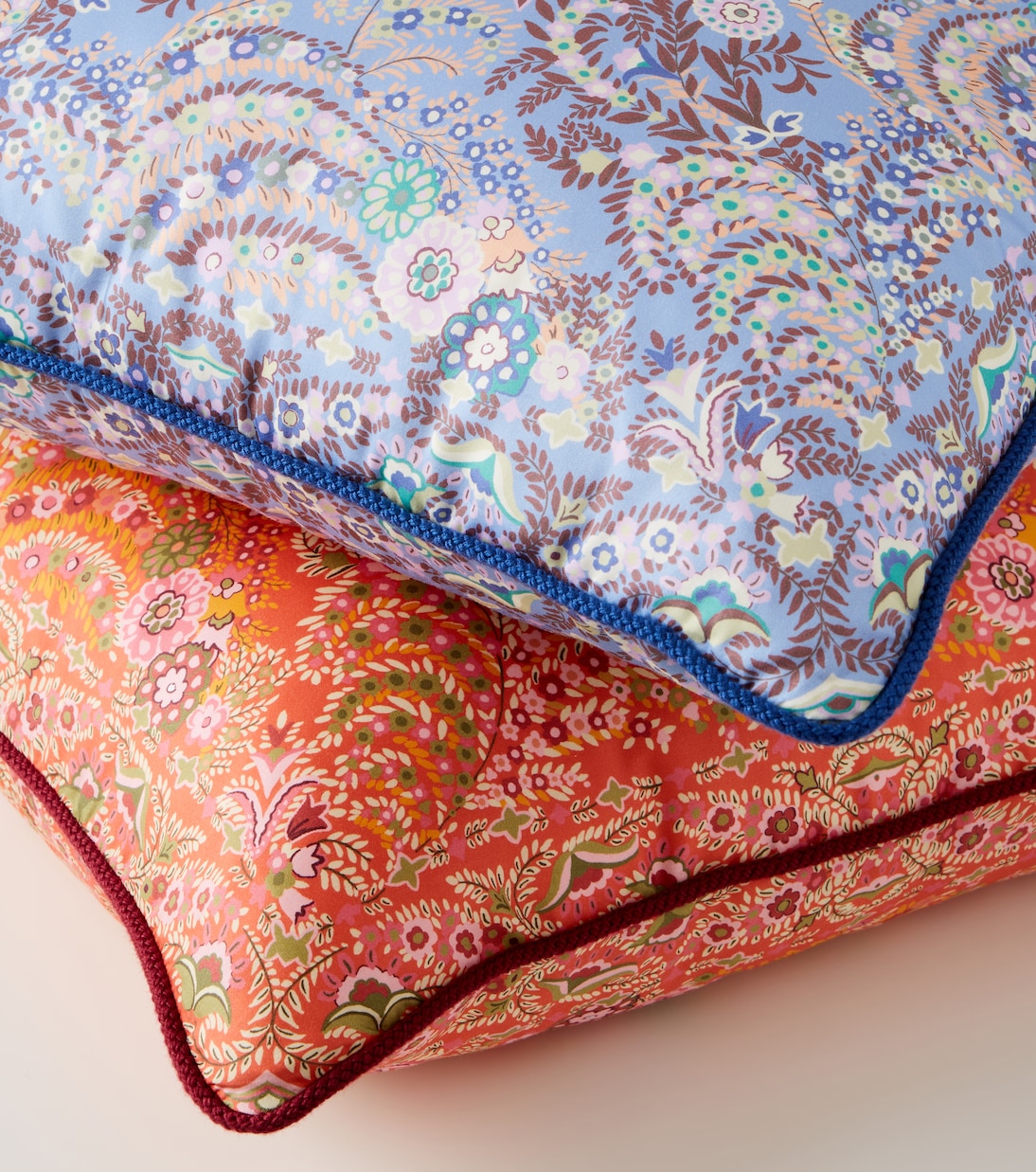Floral cotton jacquard cushion | Etro