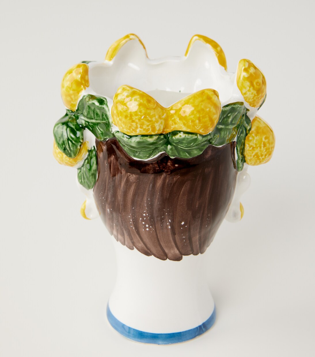 Lemon ceramic scented candle | Les-Ottomans