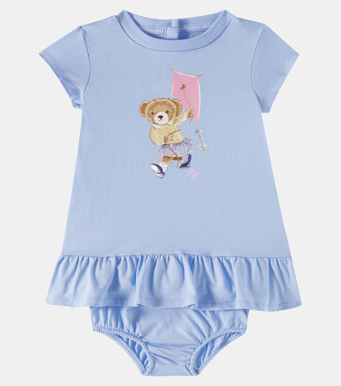 Baby Set Polo Bear aus Kleid und Höschen | Polo Ralph Lauren Kids