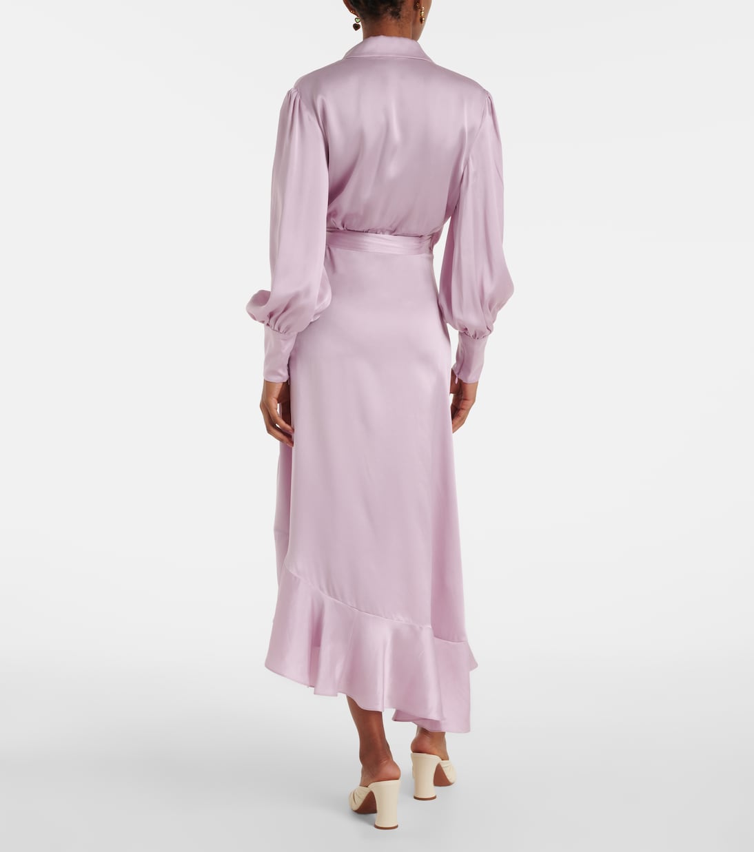 Wickelkleid aus Seide | Zimmermann