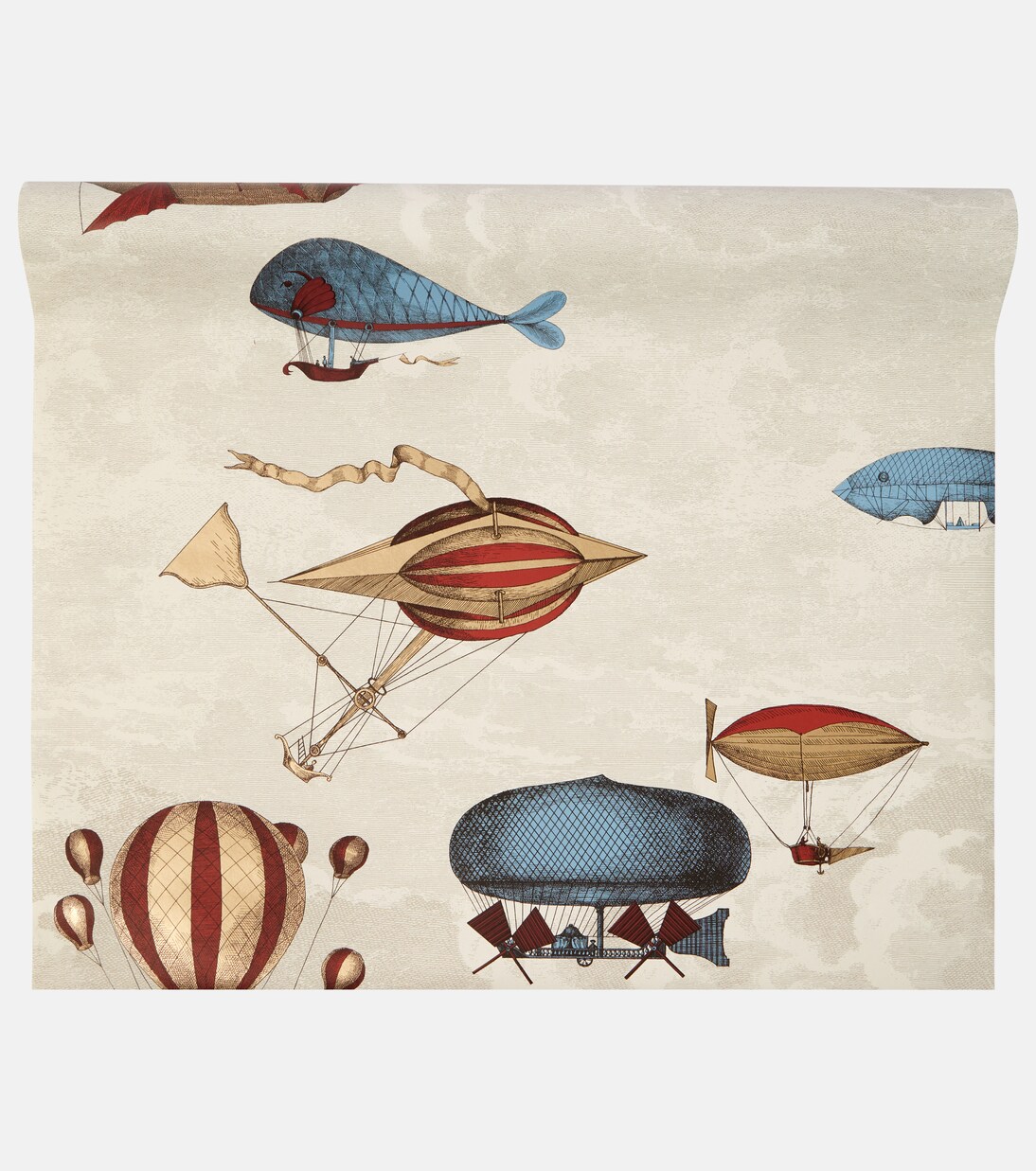 x Cole & Son Macchine Volanti wallpaper | Fornasetti