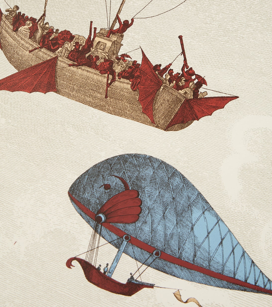 x Cole & Son Macchine Volanti wallpaper | Fornasetti