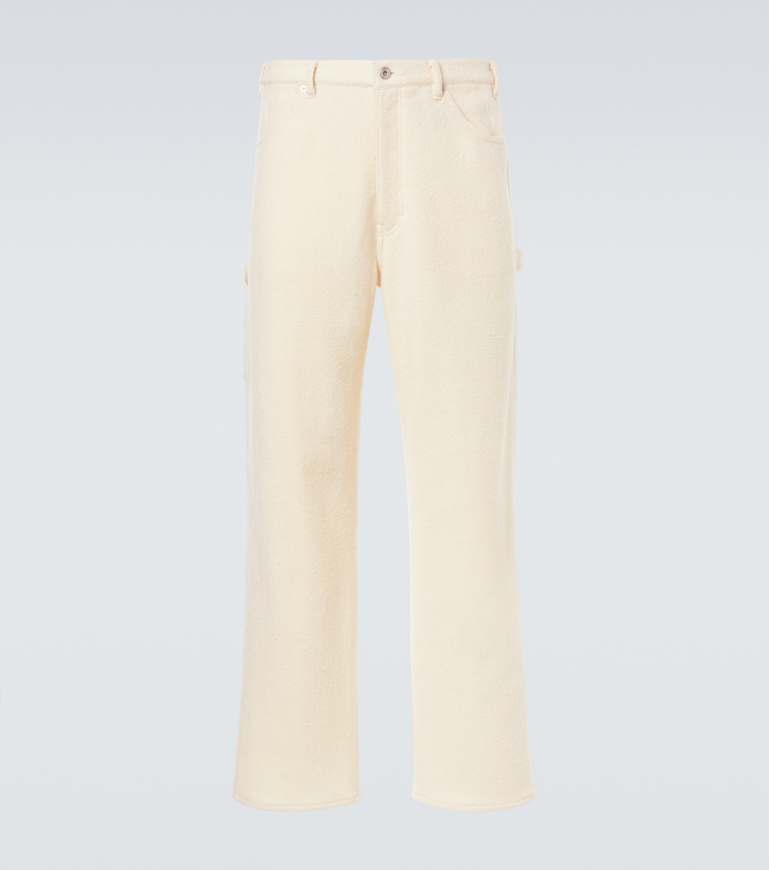 Wool tweed wide-leg pants | Auralee