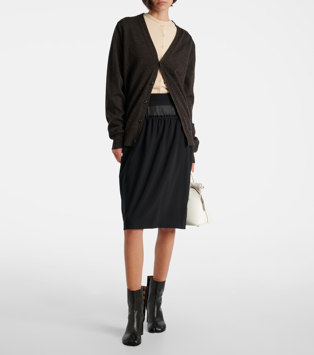 Cardigan Four Stitches aus Wolle | Maison Margiela