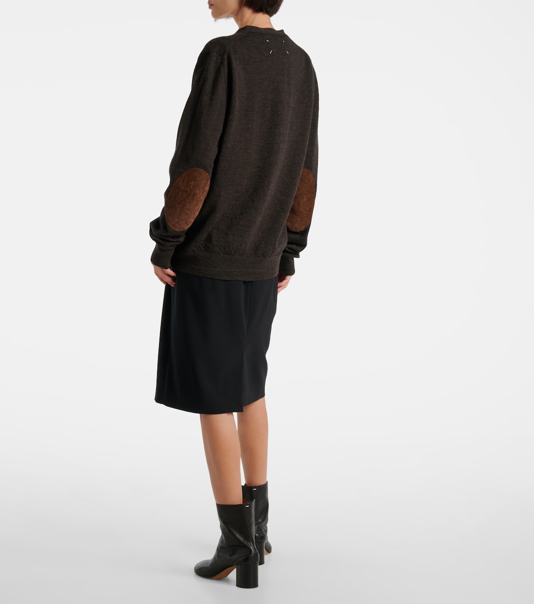 Cardigan Four Stitches aus Wolle | Maison Margiela