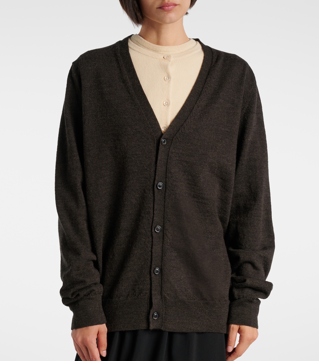 Cardigan Four Stitches aus Wolle | Maison Margiela