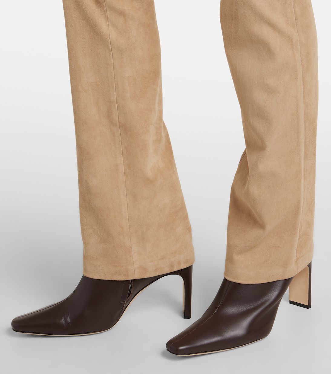 Pantalon évasé JP Long en daim | Stouls