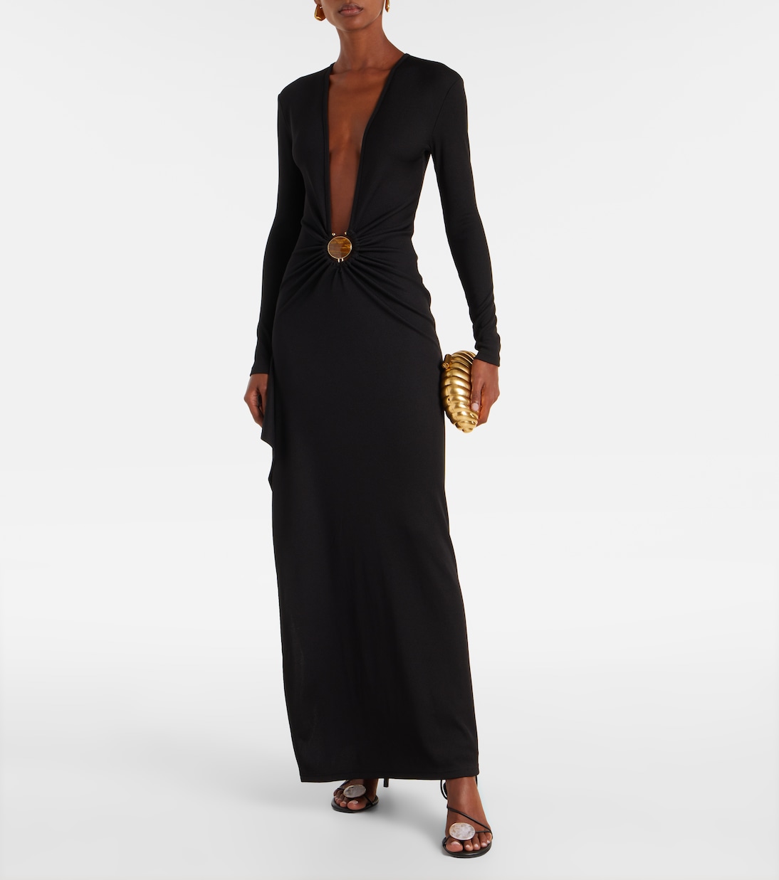 Maxikleid aus Jersey | Christopher Esber