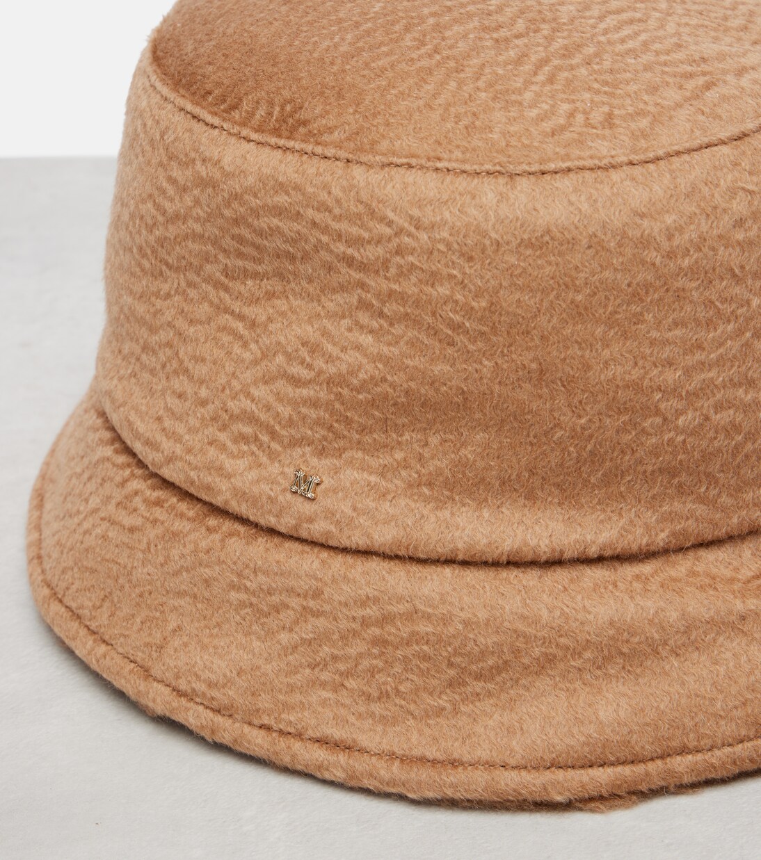 Reversible camel hair bucket hat | Max Mara