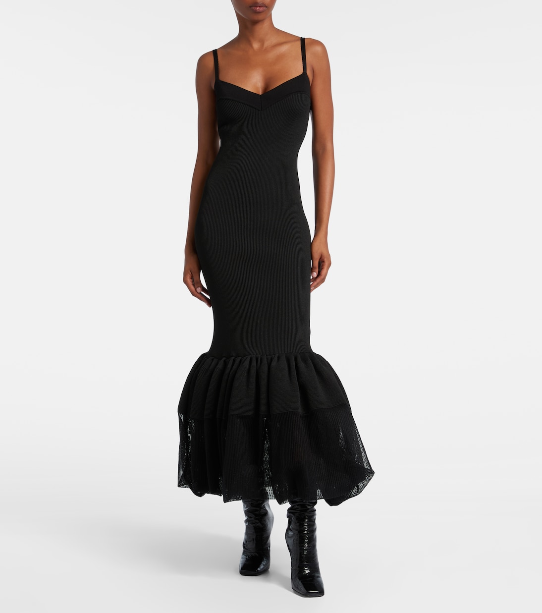Midikleid aus Rippstrick | Givenchy