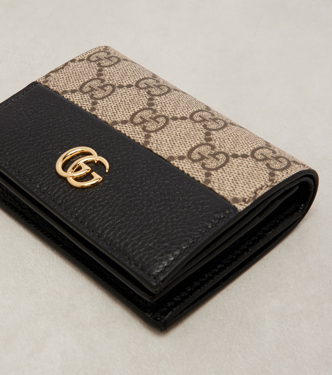 Portemonnaie Double G Mini aus Leder | Gucci