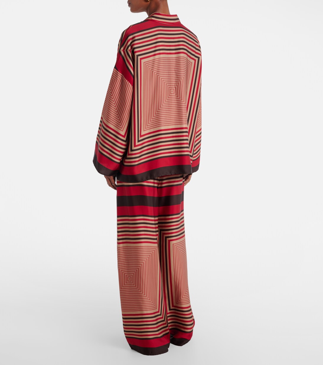 Cora printed oversized shirt | Faithfull