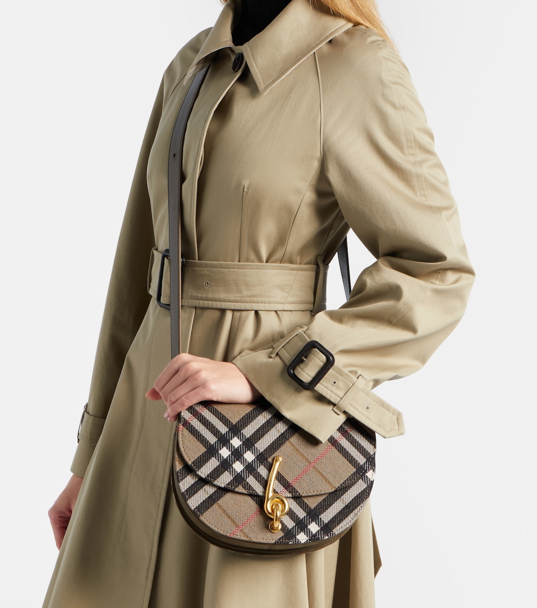 Schultertasche Bridle Burberry Check Small | Burberry