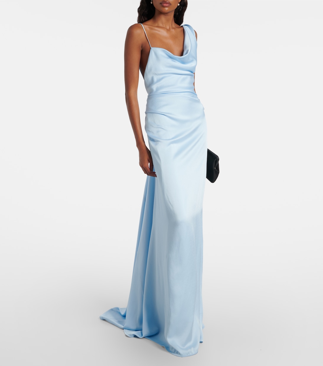 Minerva open-back satin gown | Vivienne Westwood