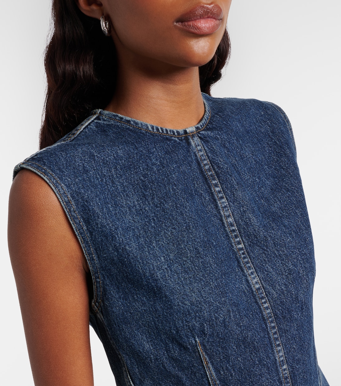 Barton denim minidress | Agolde