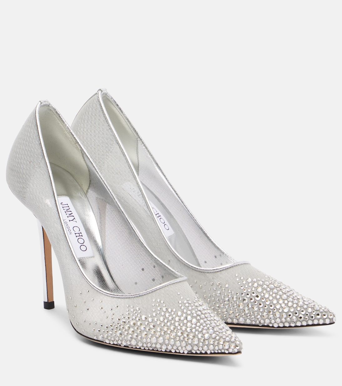 Pumps Love 100 mit Kristallen | Jimmy Choo