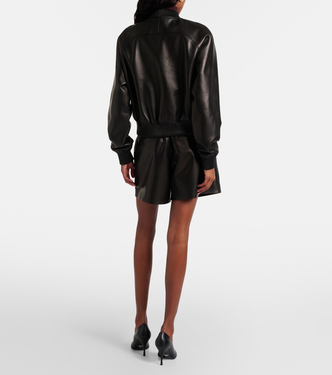 Quinn leather bomber jacket | Joseph