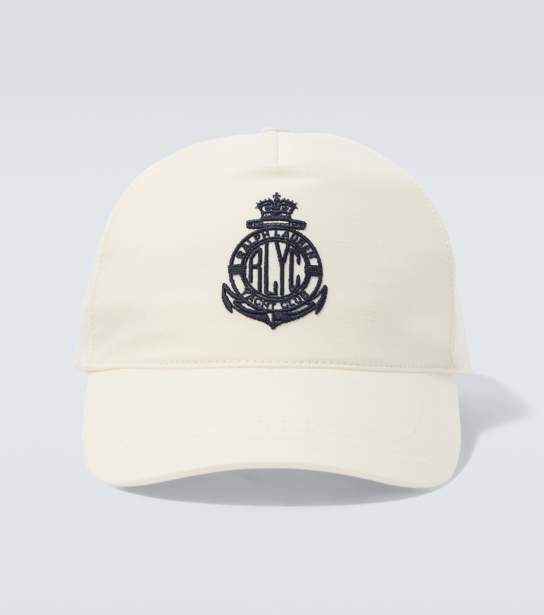 Cappello da baseball in canvas con logo | Ralph Lauren Purple Label