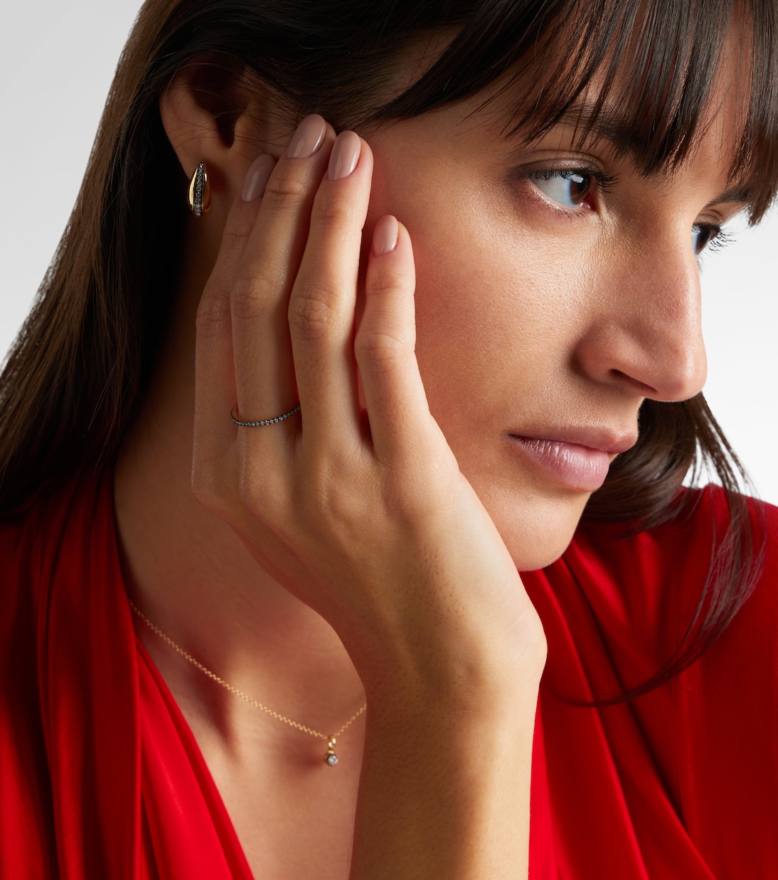 Ring Come Closer aus 14kt Gelbgold (585/1000) mit Diamanten | Stone and Strand