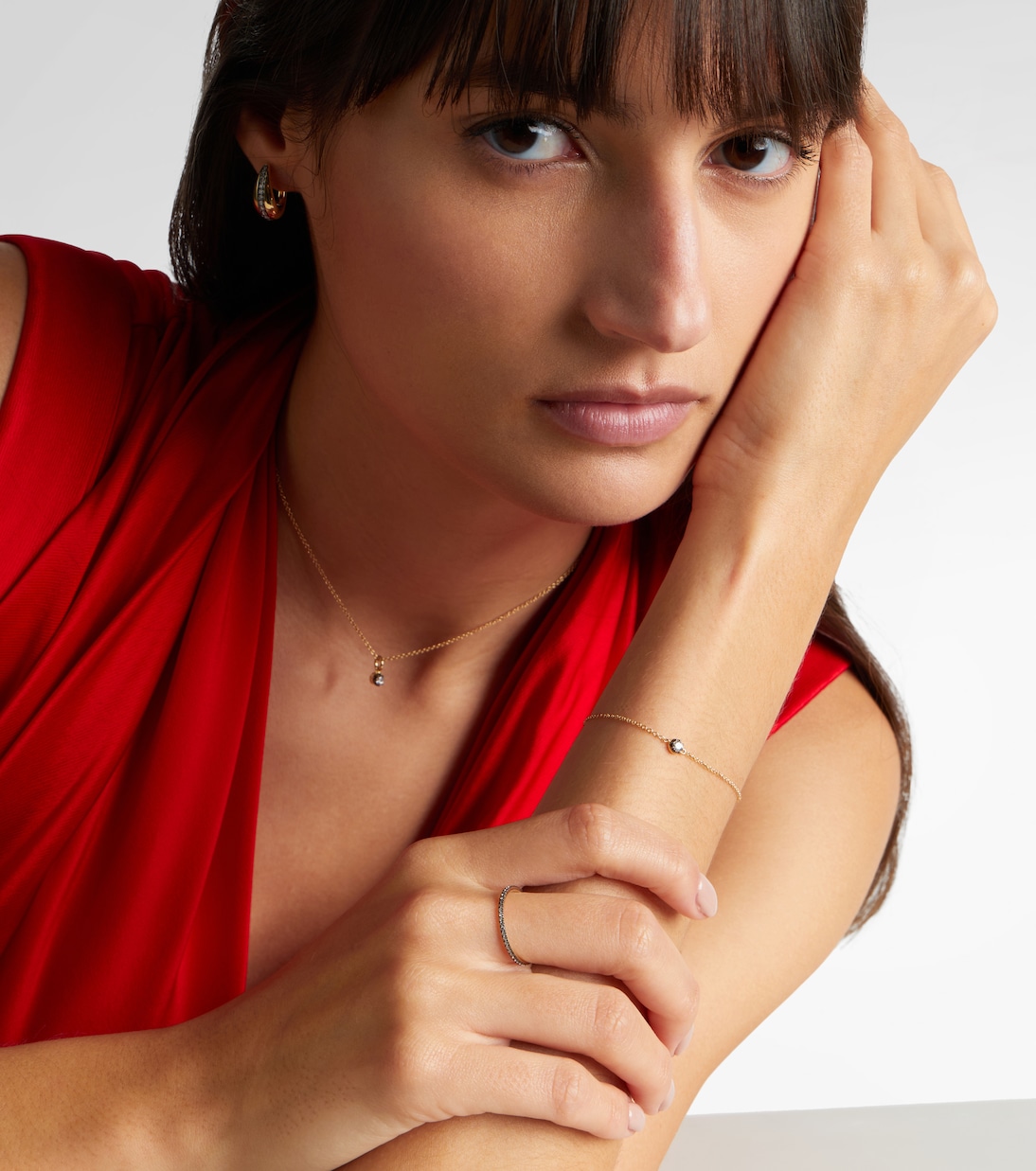 Ring Come Closer aus 14kt Gelbgold (585/1000) mit Diamanten | Stone and Strand